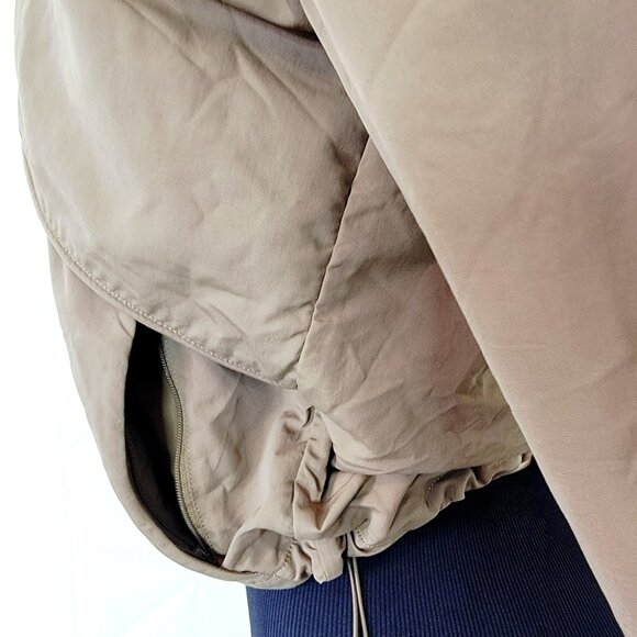 Lululemon Women's Frontier Brown Always Effortless Full-Zip Basic Jacket Size 6 - Picture 8 of 10